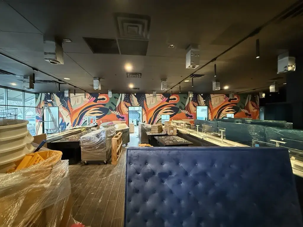 Seattle Wallpaper Installation